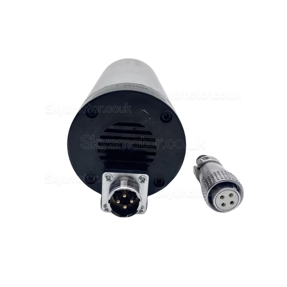 Air Cooled CNC Spindle Motor GDZ-80F-2.2B 220V/380V 5A 2.2kW 24000RPM ER20 Collet 400Hz